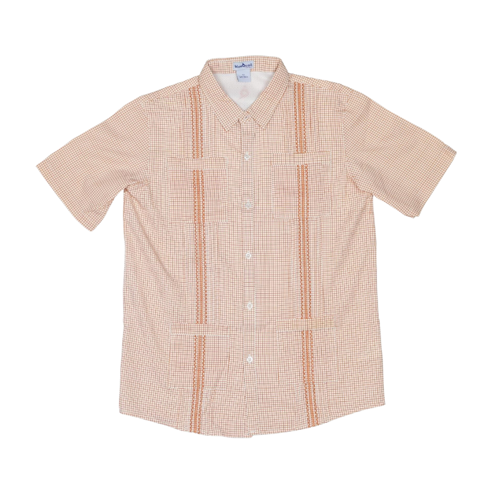 Guayabera - Gameday Burnt Orange Short Sleeve Shirt