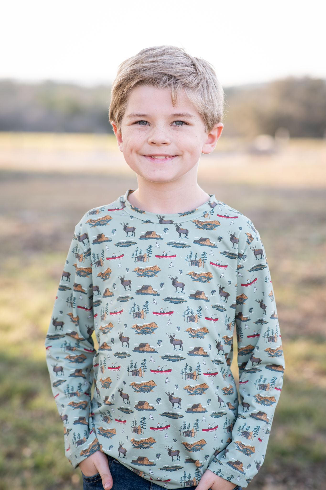 Great Outdoors Long Sleeve Performance Tee