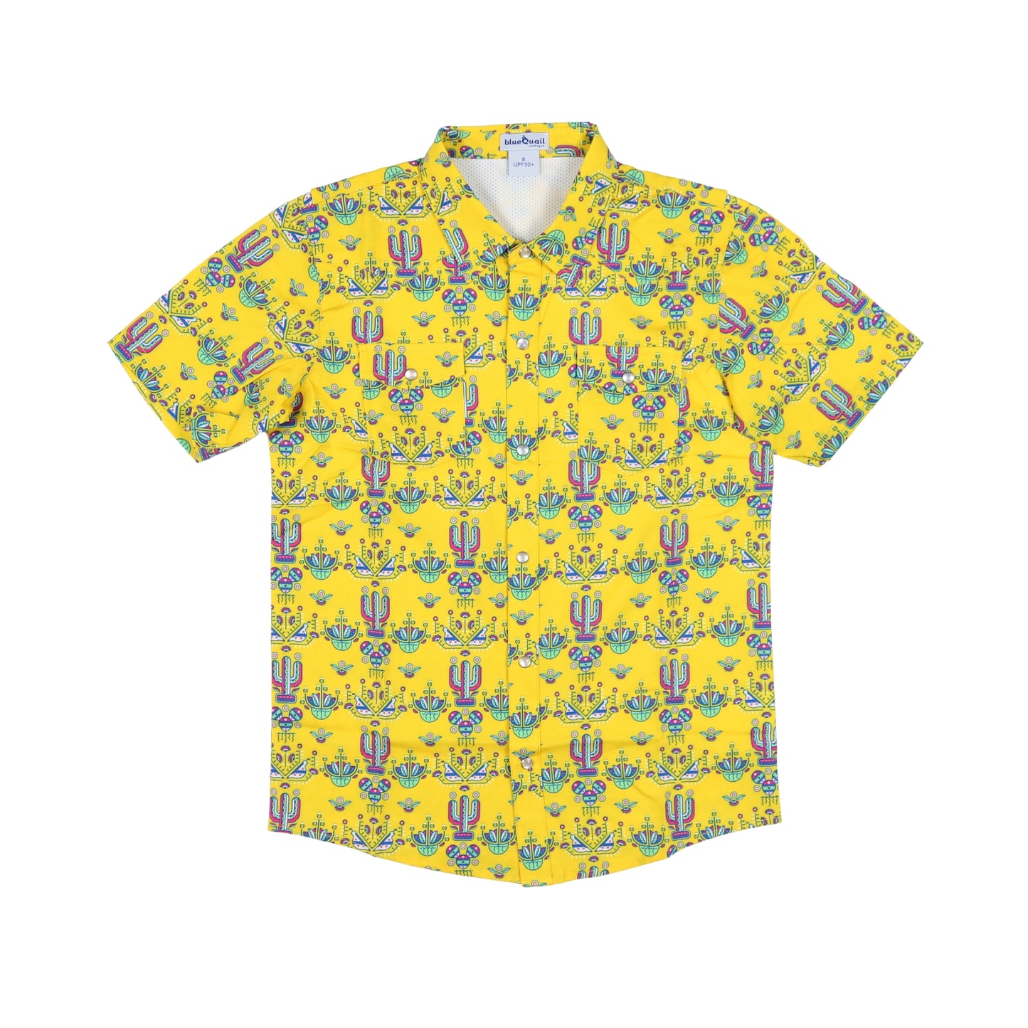 Desert Garden Pearl Snap Short Sleeve Shirt
