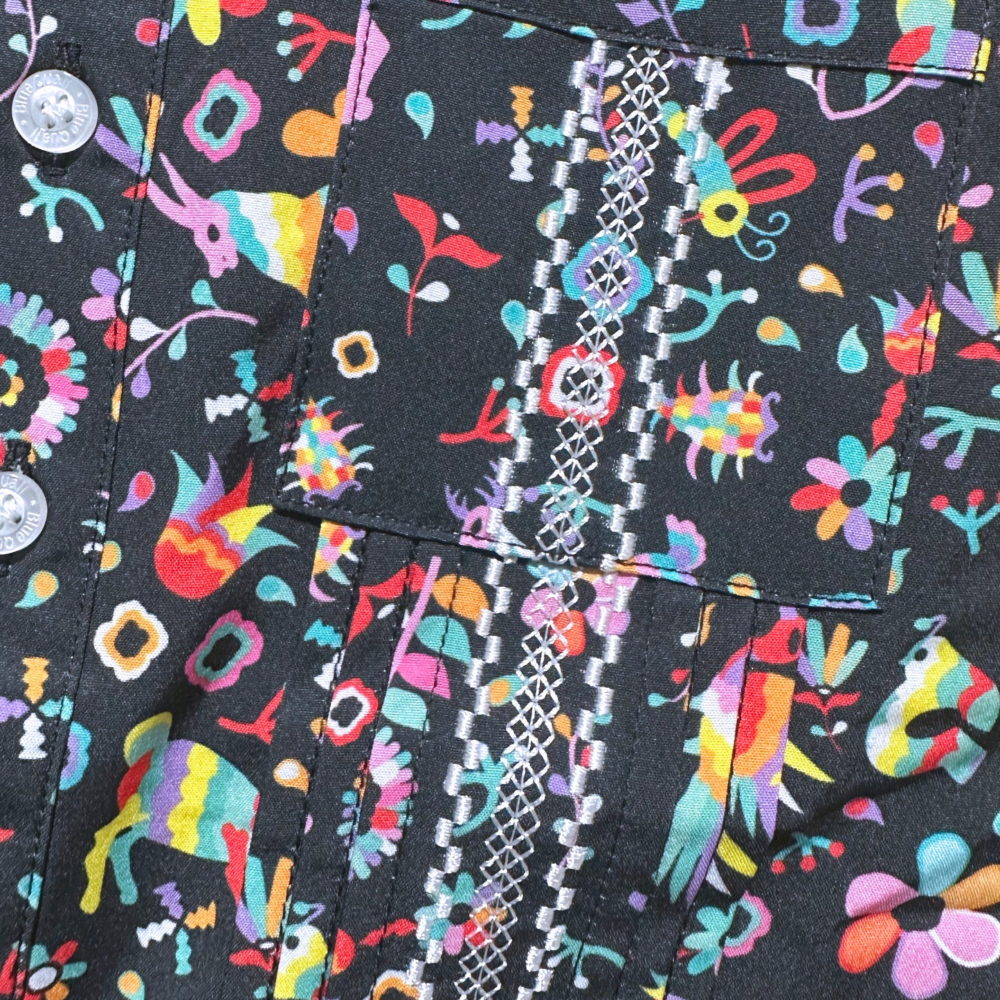Guayabera - Dark Otomi Short Sleeve Shirt