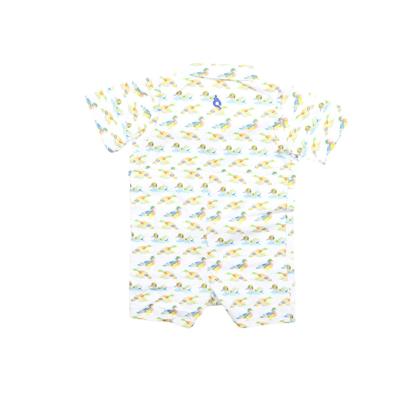 Ducks Short Sleeve Romper