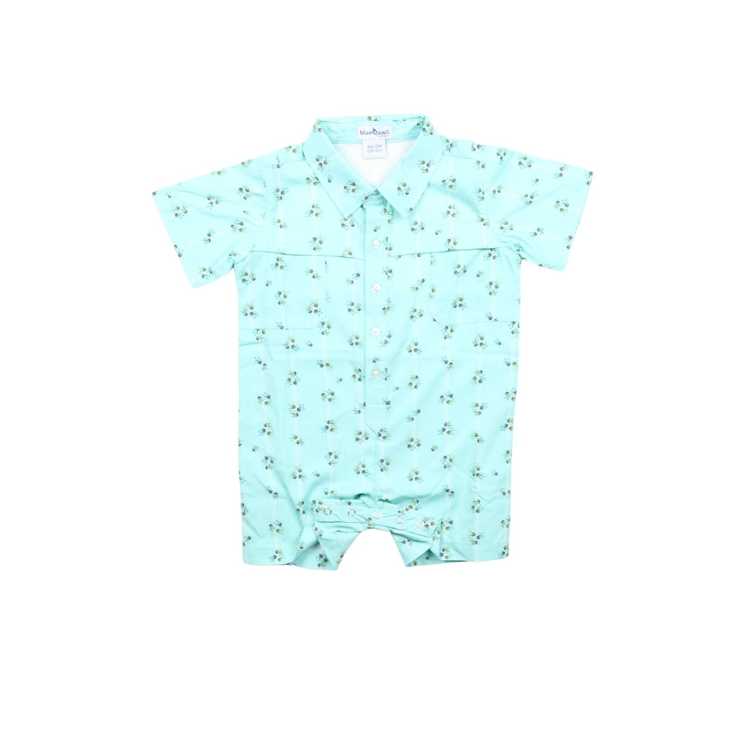 Fly Fishing Short Sleeve Romper