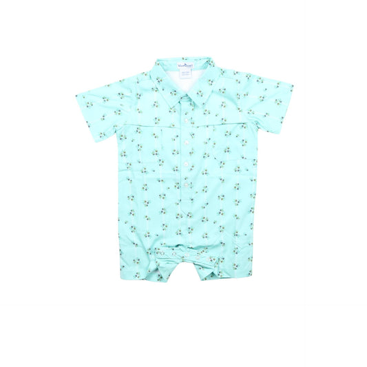 Fly Fishing Short Sleeve Romper