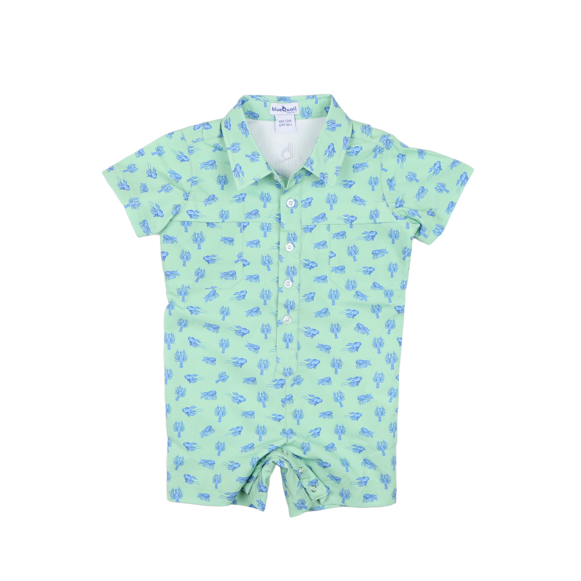 Mudbugs Short Sleeve Romper - Everyday Collection | BlueQuail 