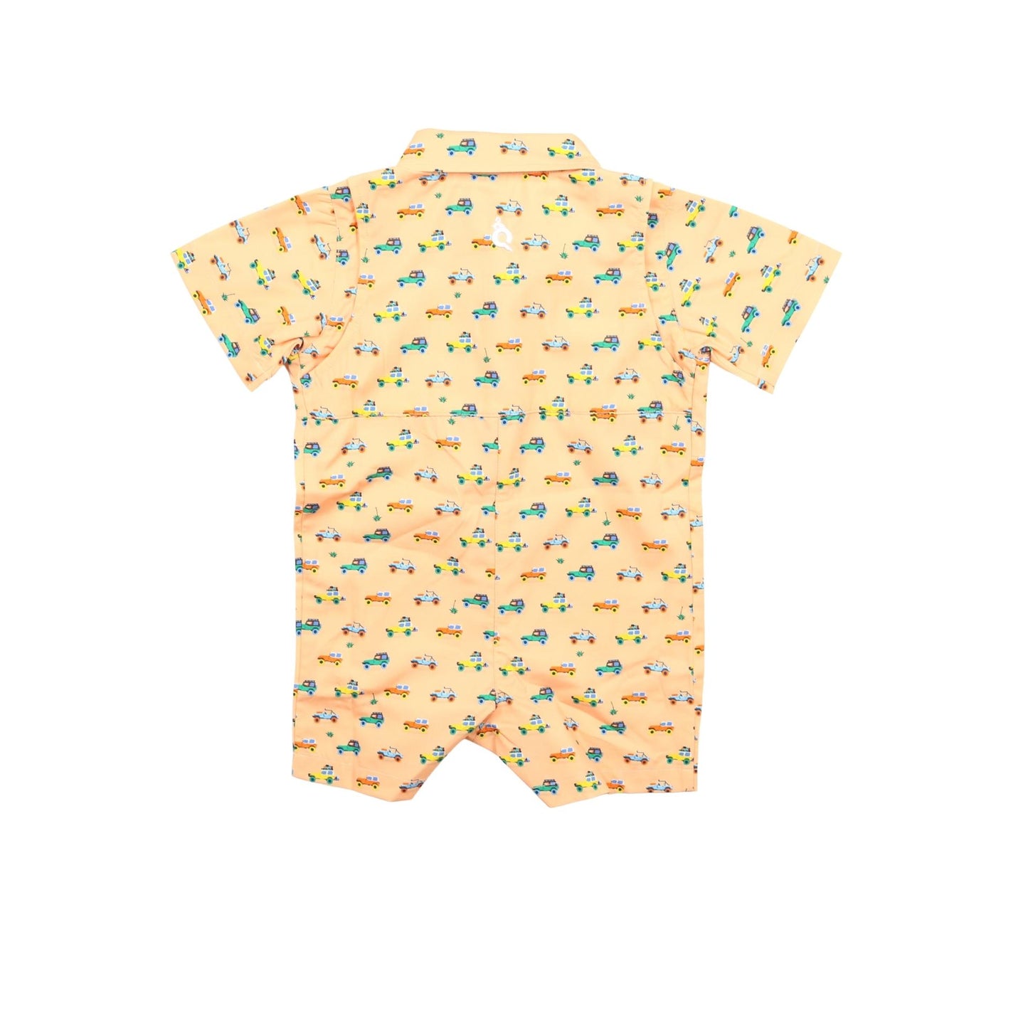 Road Trip Short Sleeve Romper