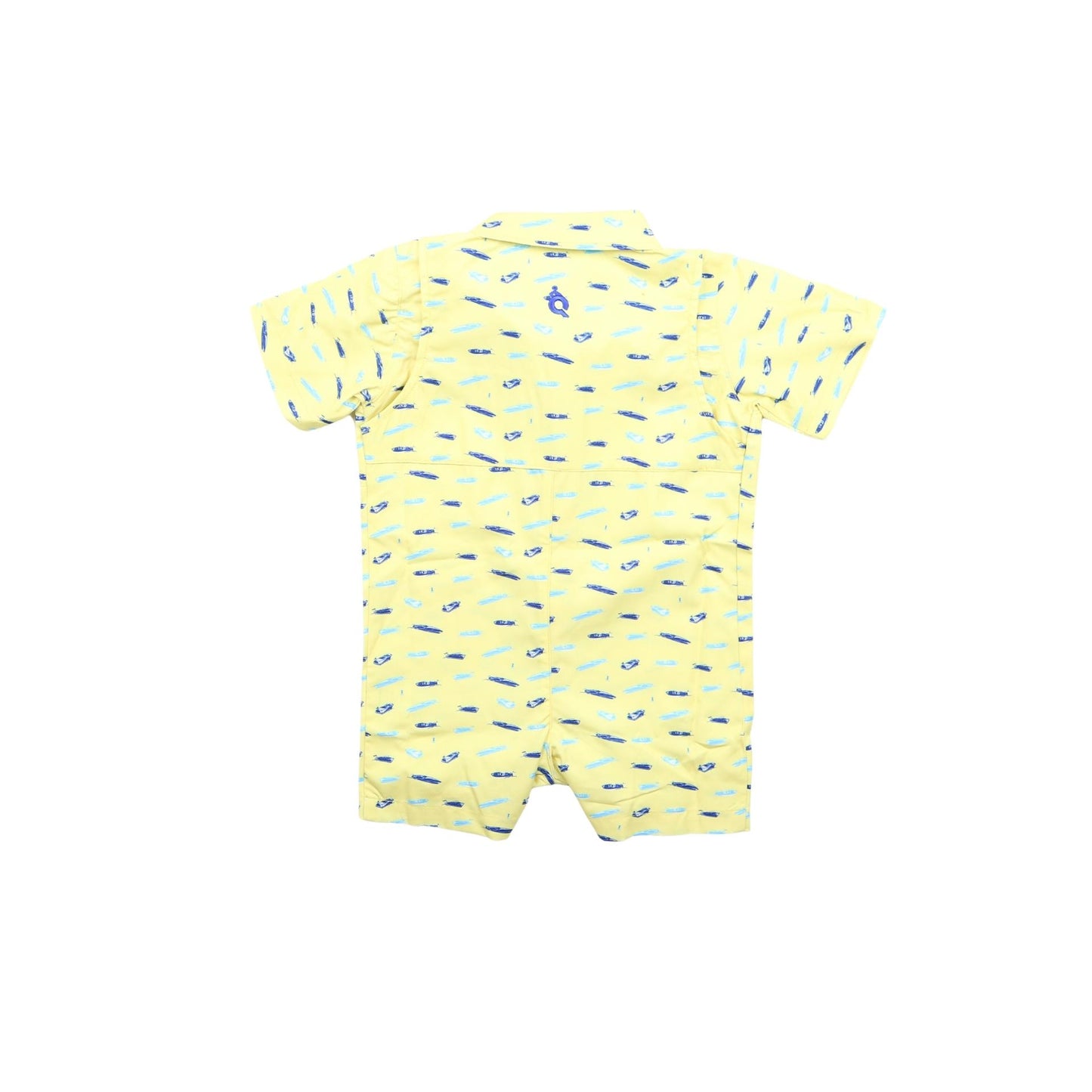 Speedboats Short Sleeve Romper