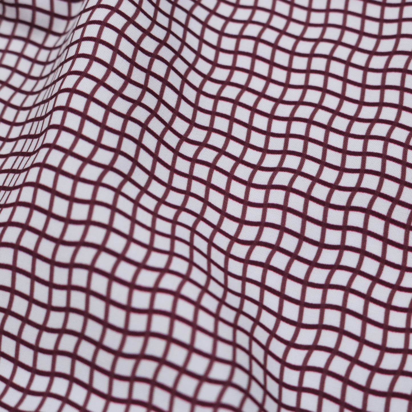 Guayabera - Gameday Maroon Wave Check Short Sleeve Shirt