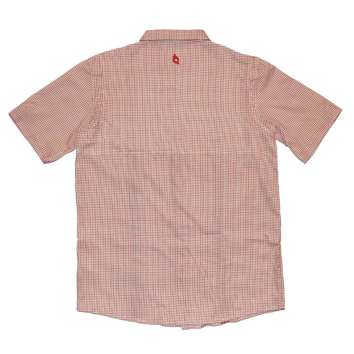 Guayabera - Classic Orange Short Sleeve Shirt