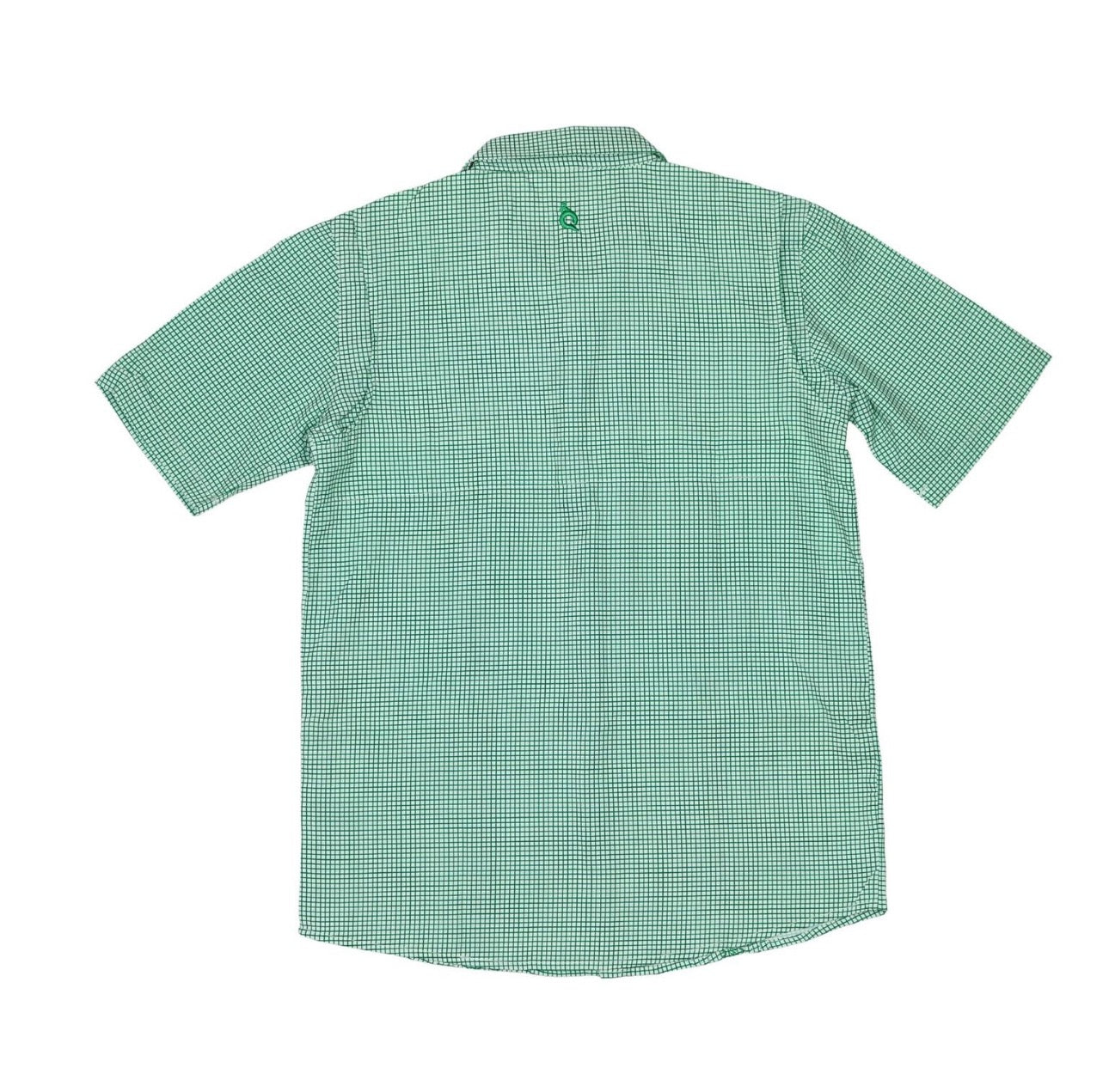 Men's - Guayabera - Gameday Green Short Sleeve Shirt