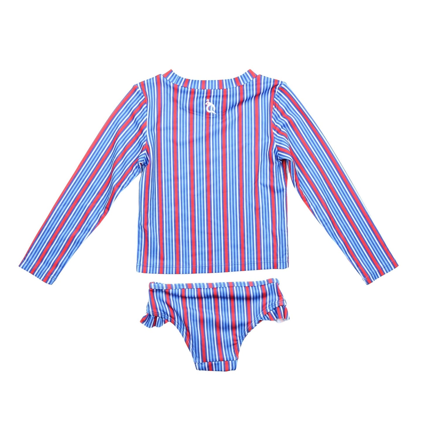 Liberty Stripe Girl's Swimsuit