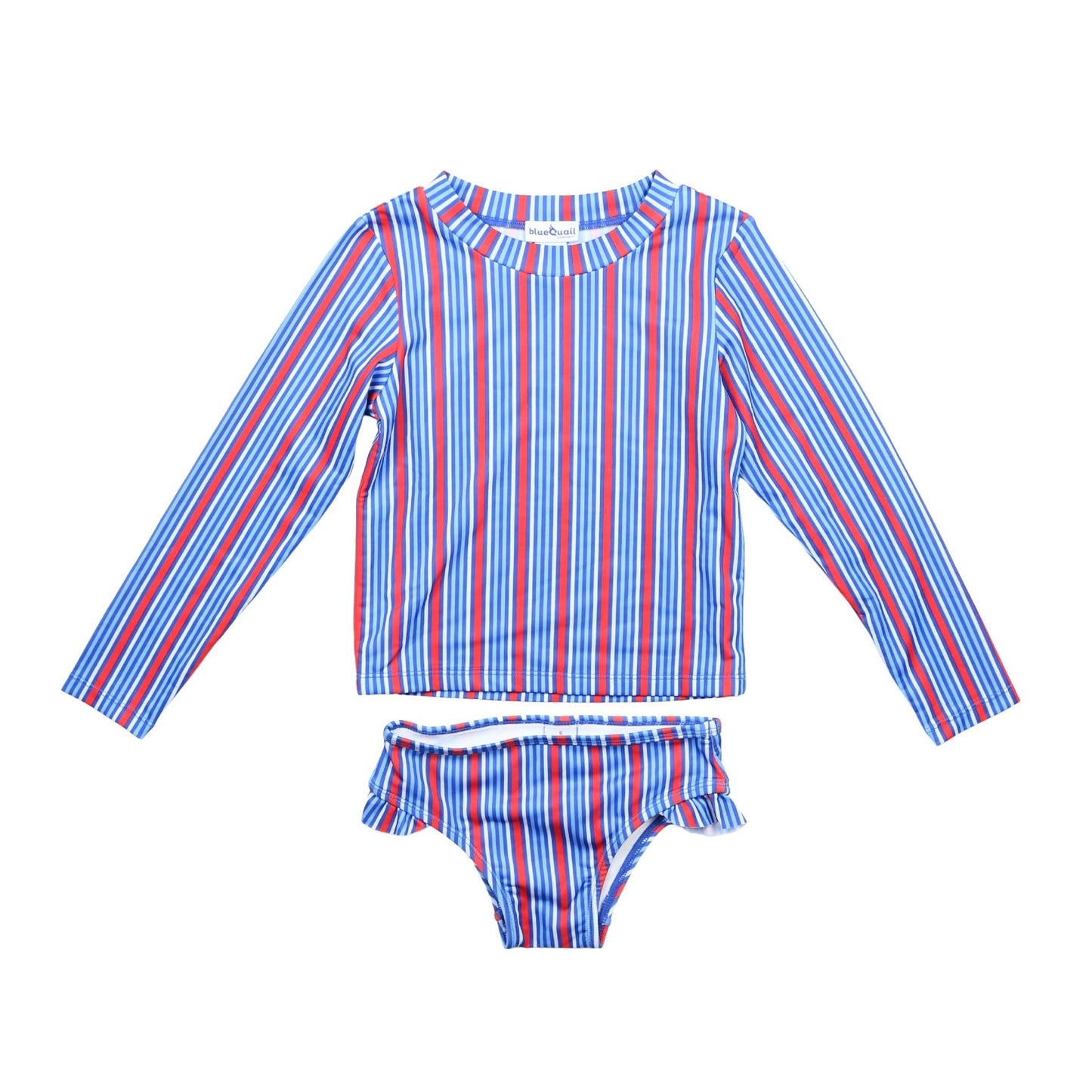 Liberty Stripe Girl's Swimsuit