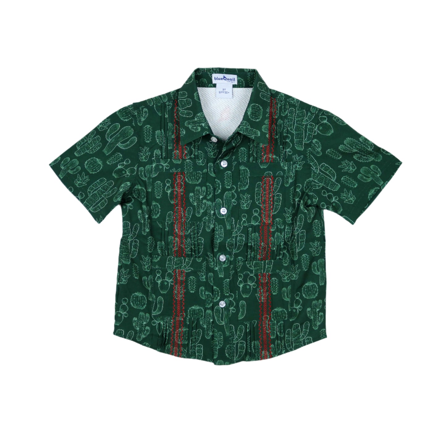 Guayabera - Feliz Navidad Short Sleeve Shirt