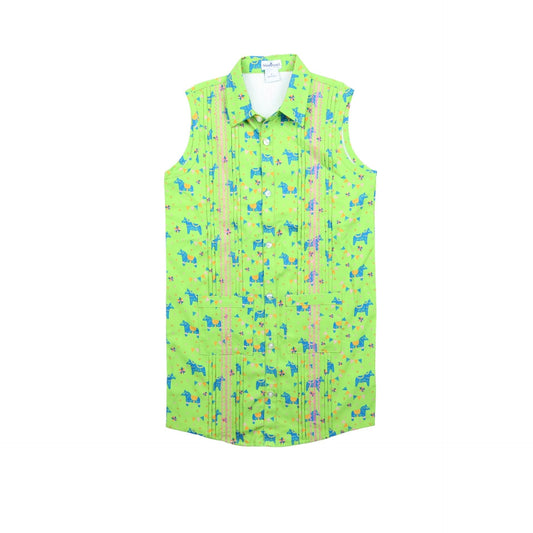 Guayabera - Fiesta Sleeveless Dress