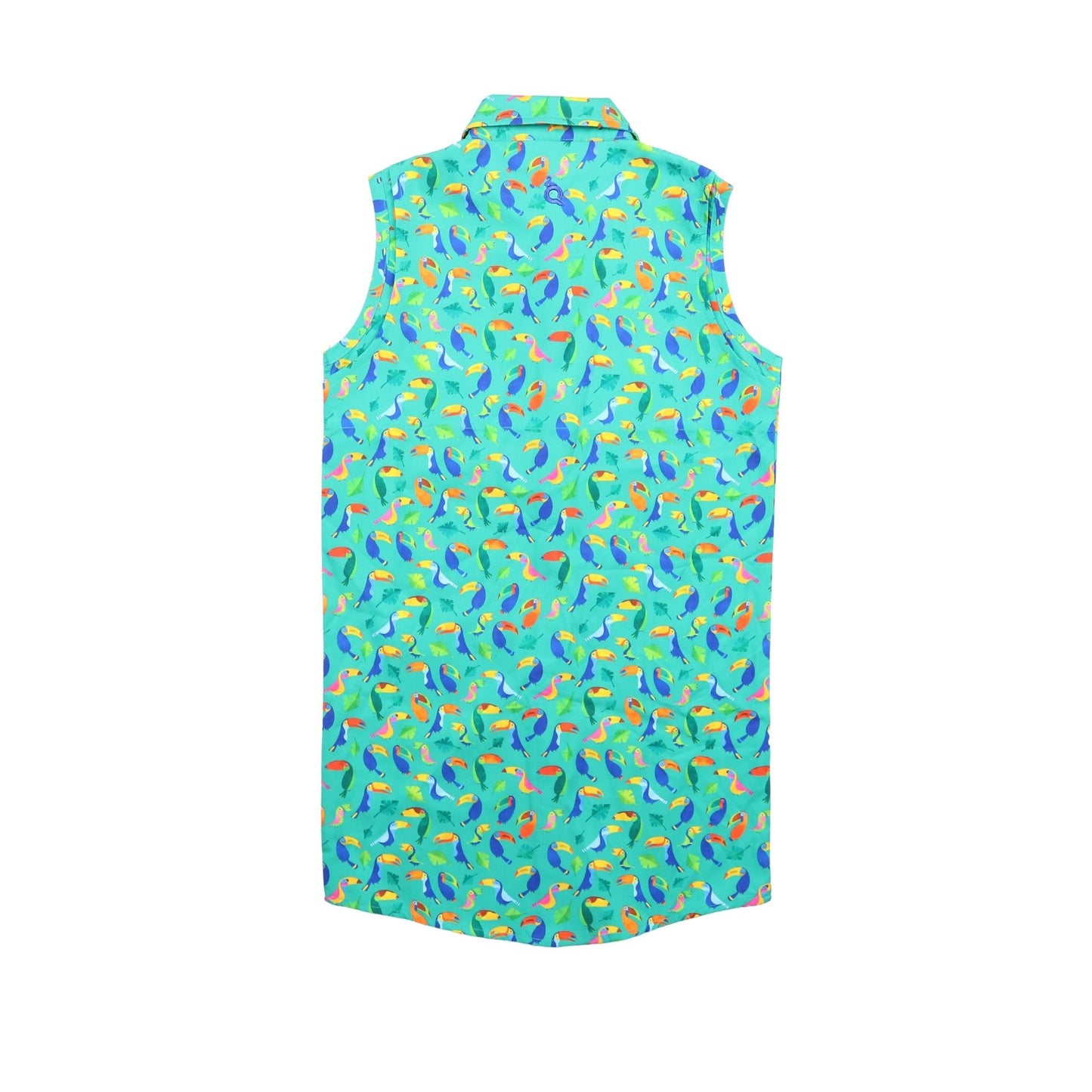 Guayabera - Toucans Sleeveless Dress