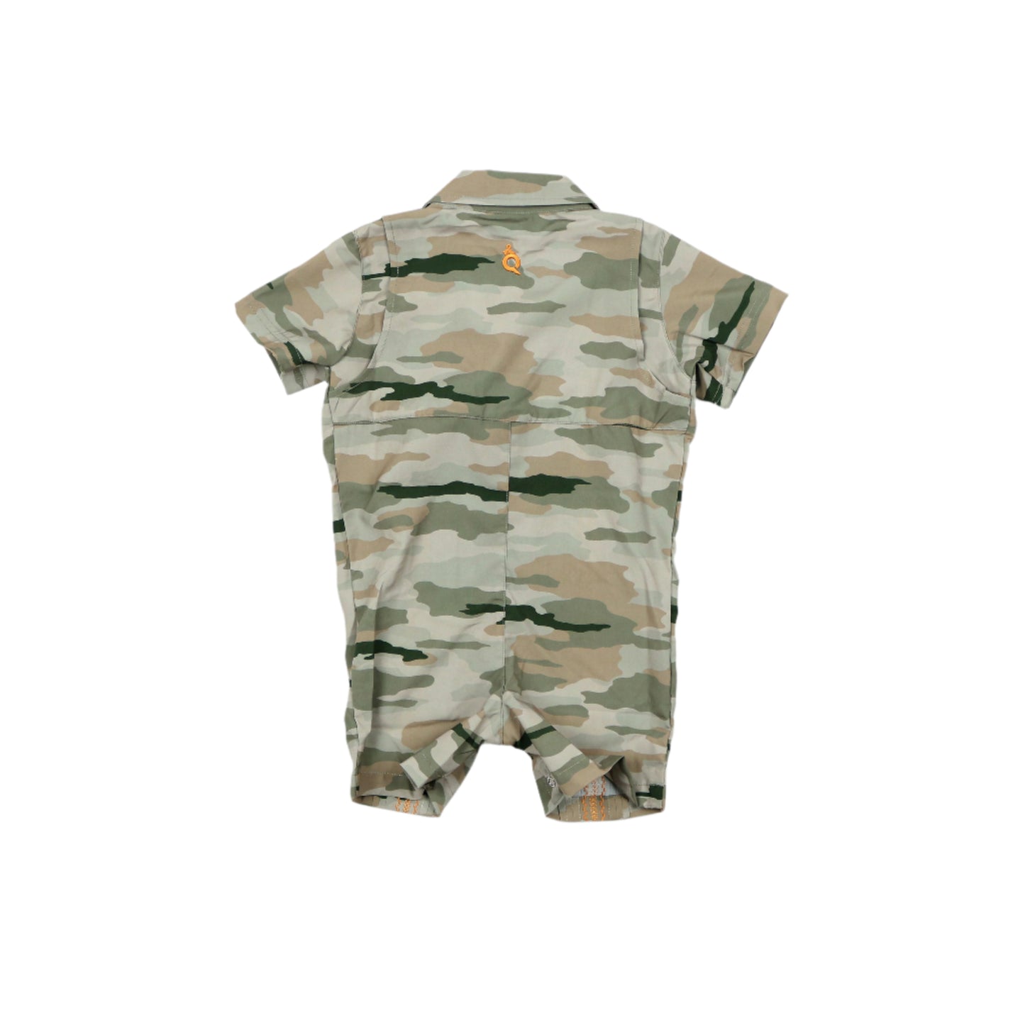 Guayabera - Classic Camo Short Sleeve Romper
