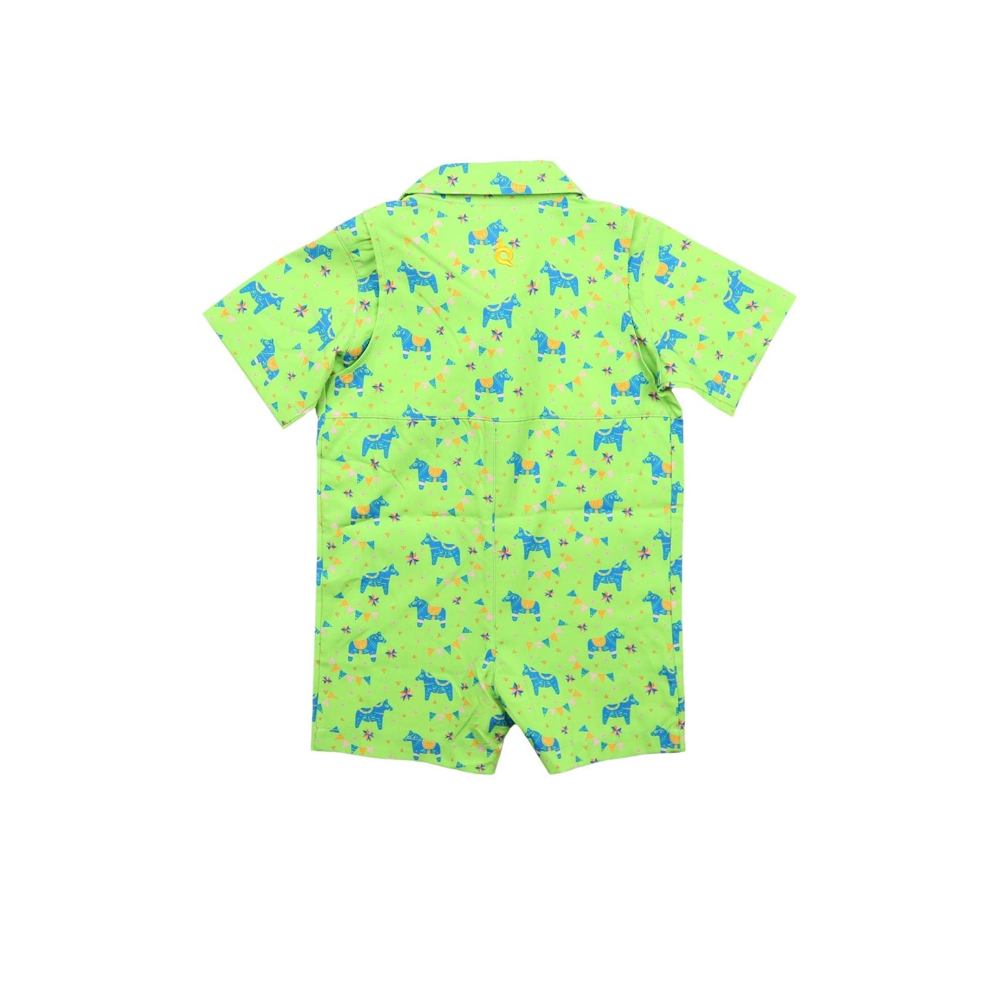 Guayabera- Fiesta Short Sleeve Romper