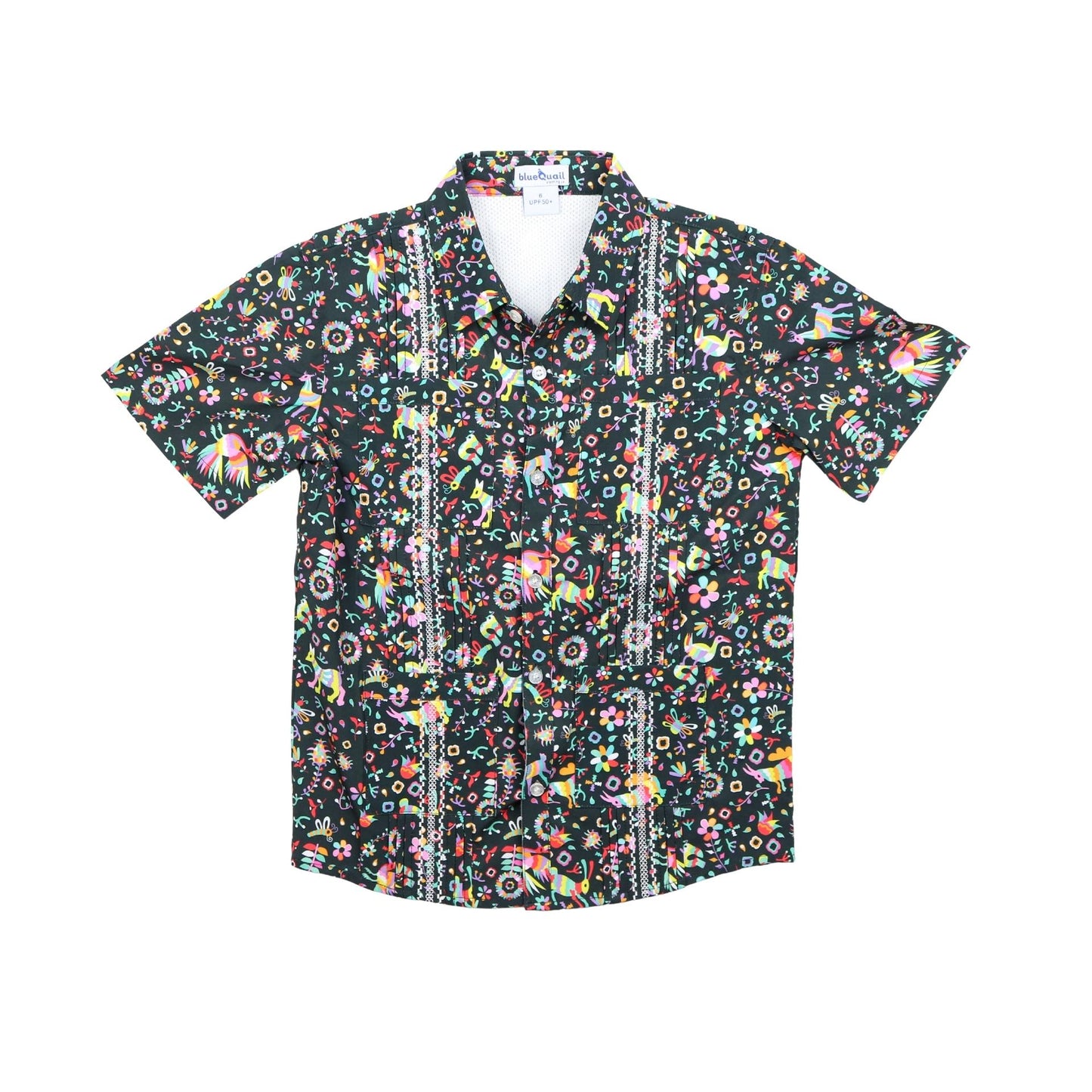 Guayabera - Dark Otomi Short Sleeve Shirt