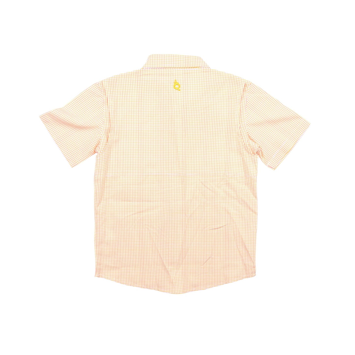Guayabera - Pink/Citrus Check Short Sleeve Shirt