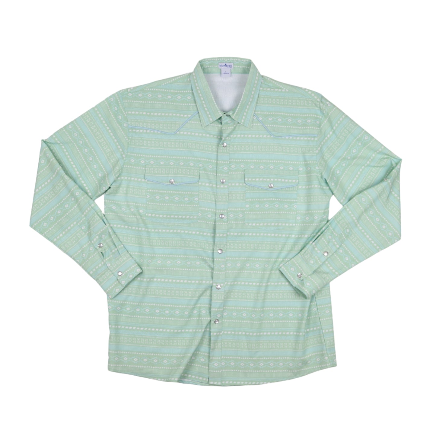 Men's - Aztec Stripe '25 Pearl Snap Long Sleeve Shirt
