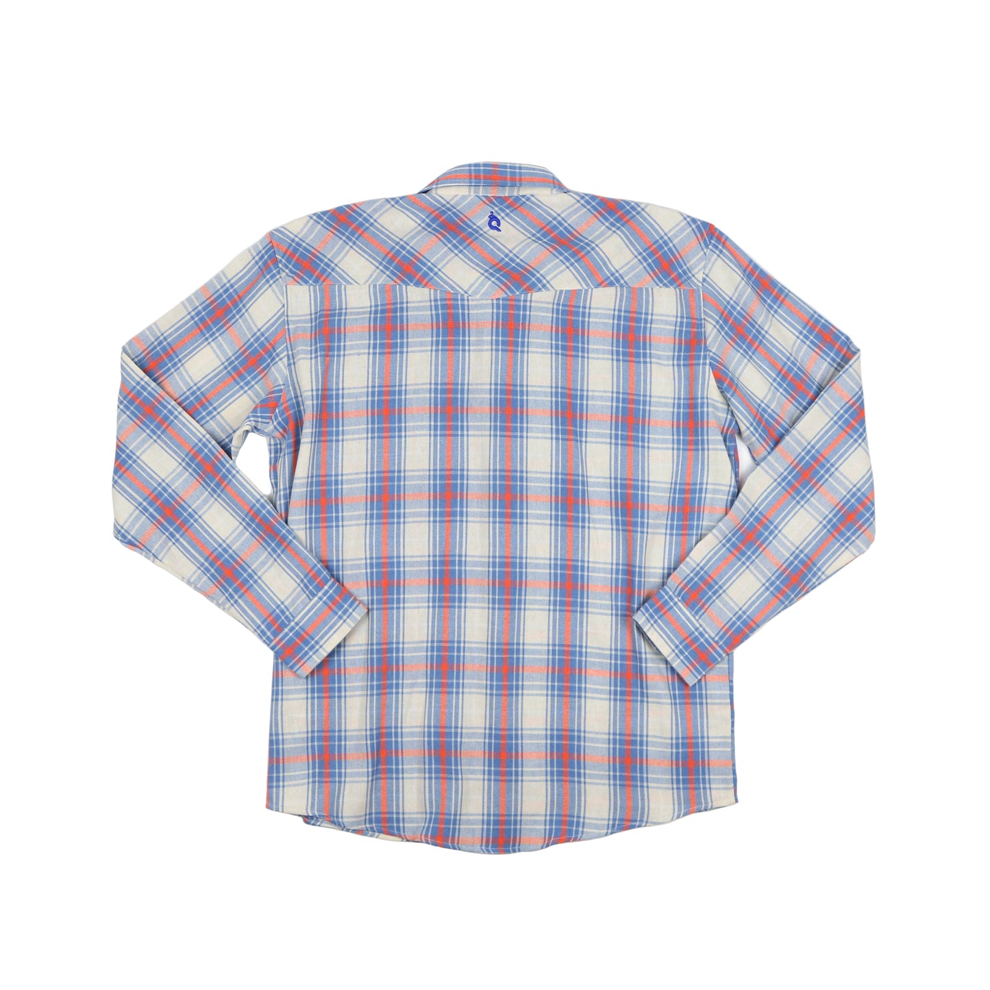 Men's - All American Plaid Pearl Snap Long Sleeve Flannel Shirt