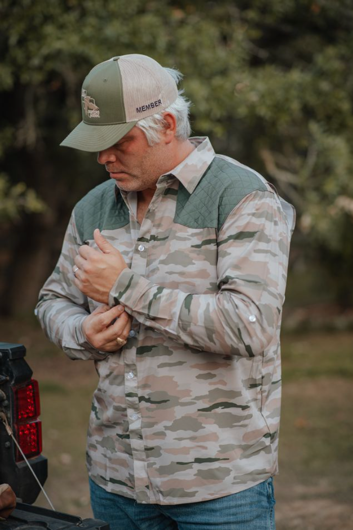 Men's - Classic Camo Long Sleeve Shirt