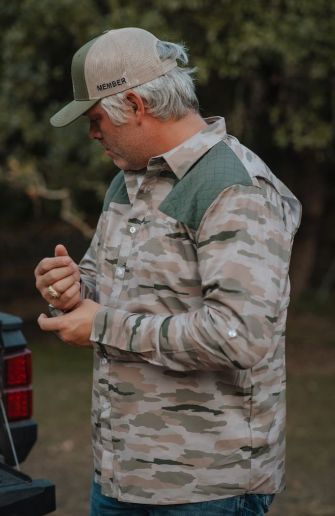 Men's - Classic Camo Long Sleeve Shirt