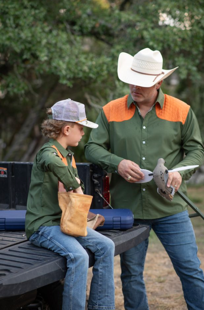 Men's - Post Oak & Blaze Long Sleeve Shirt
