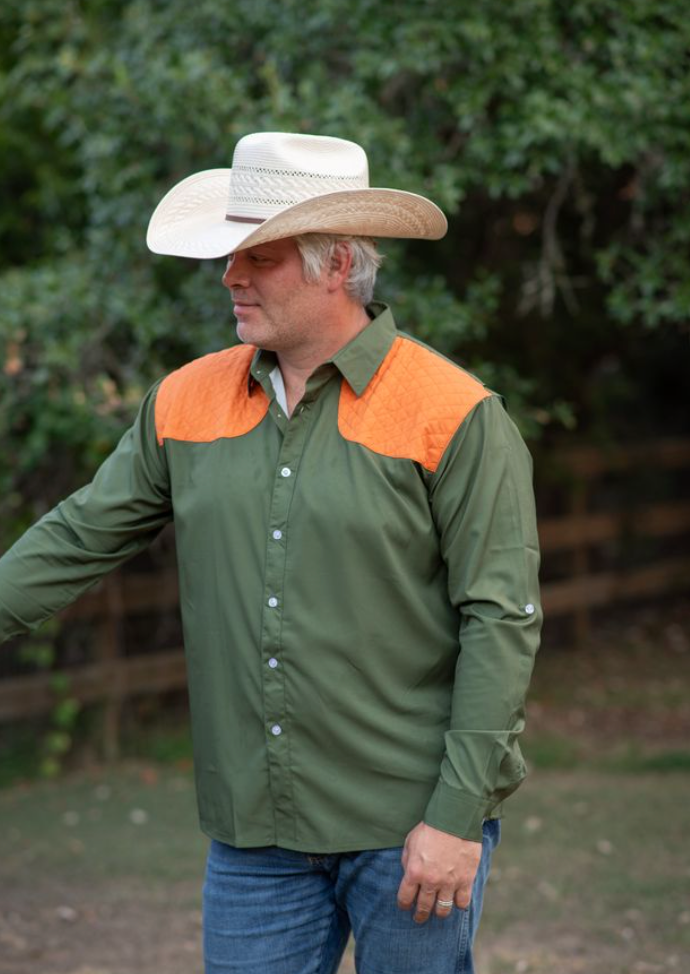 Men's - Post Oak & Blaze Long Sleeve Shirt