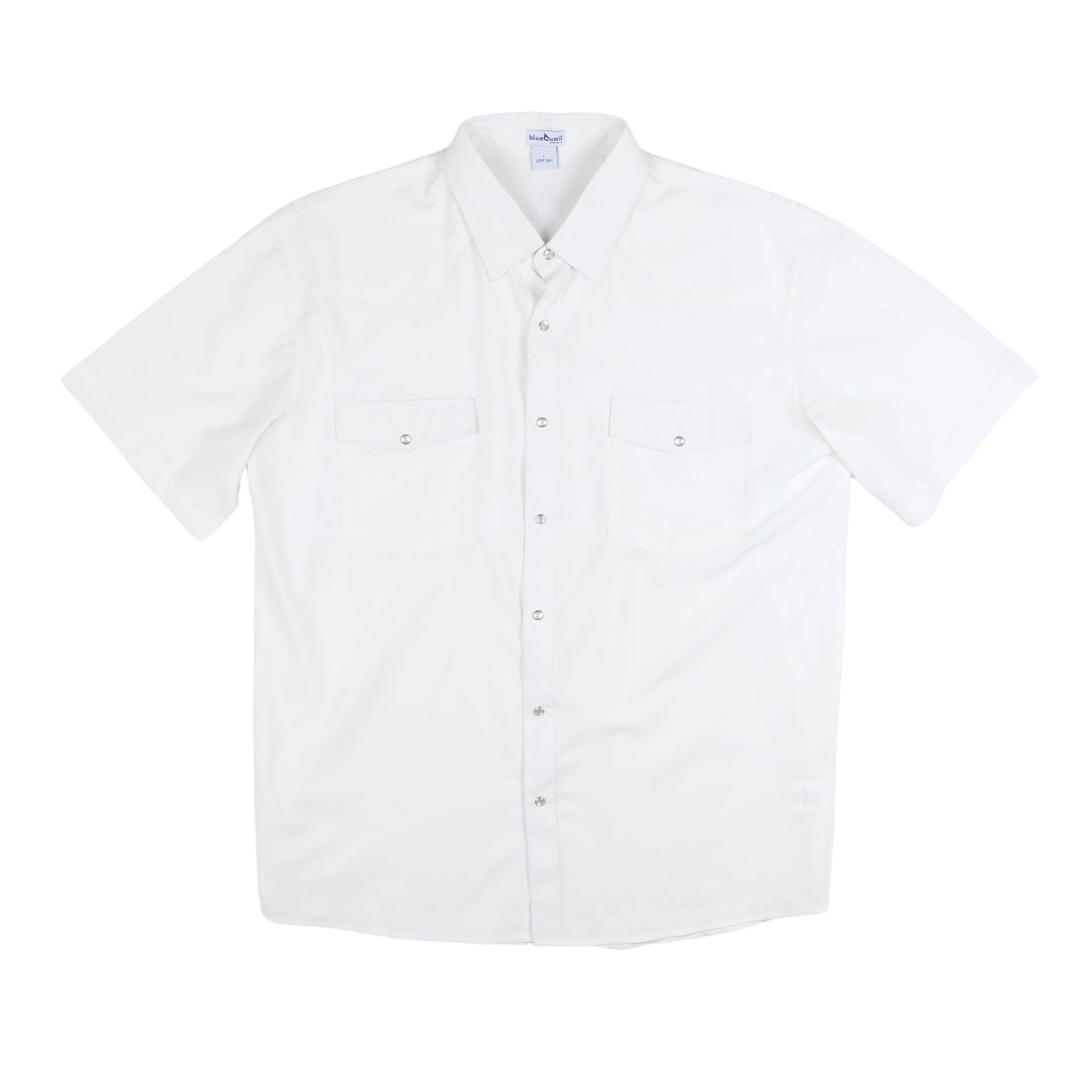 Men's White Pearl Snap Short Sleeve Shirt - The Pearl Snap Collection Men's White Pearl Snap Short Sleeve Shirt - The Pearl Snap Collection