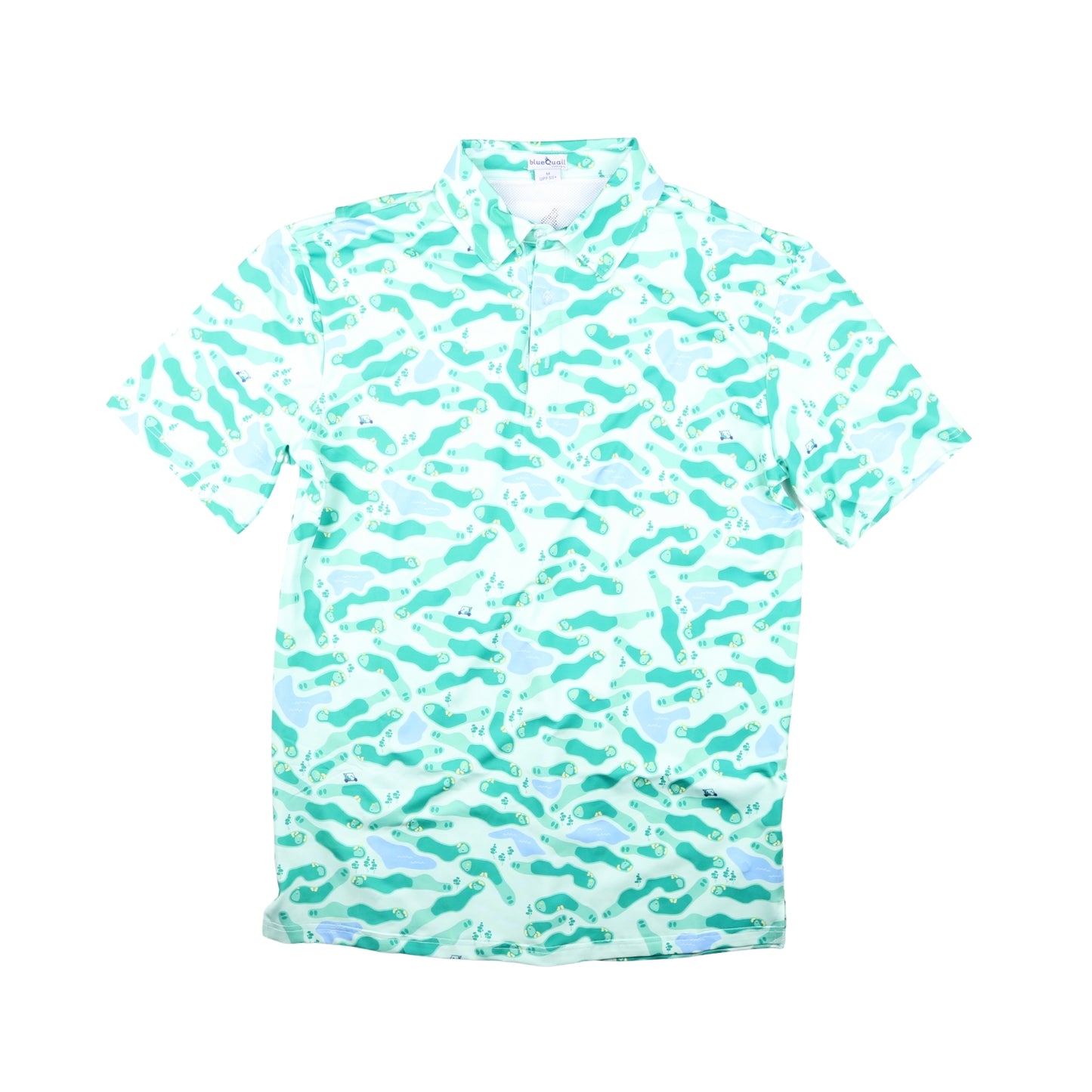 Men's - Golf Camo Polo Short Sleeve Shirt