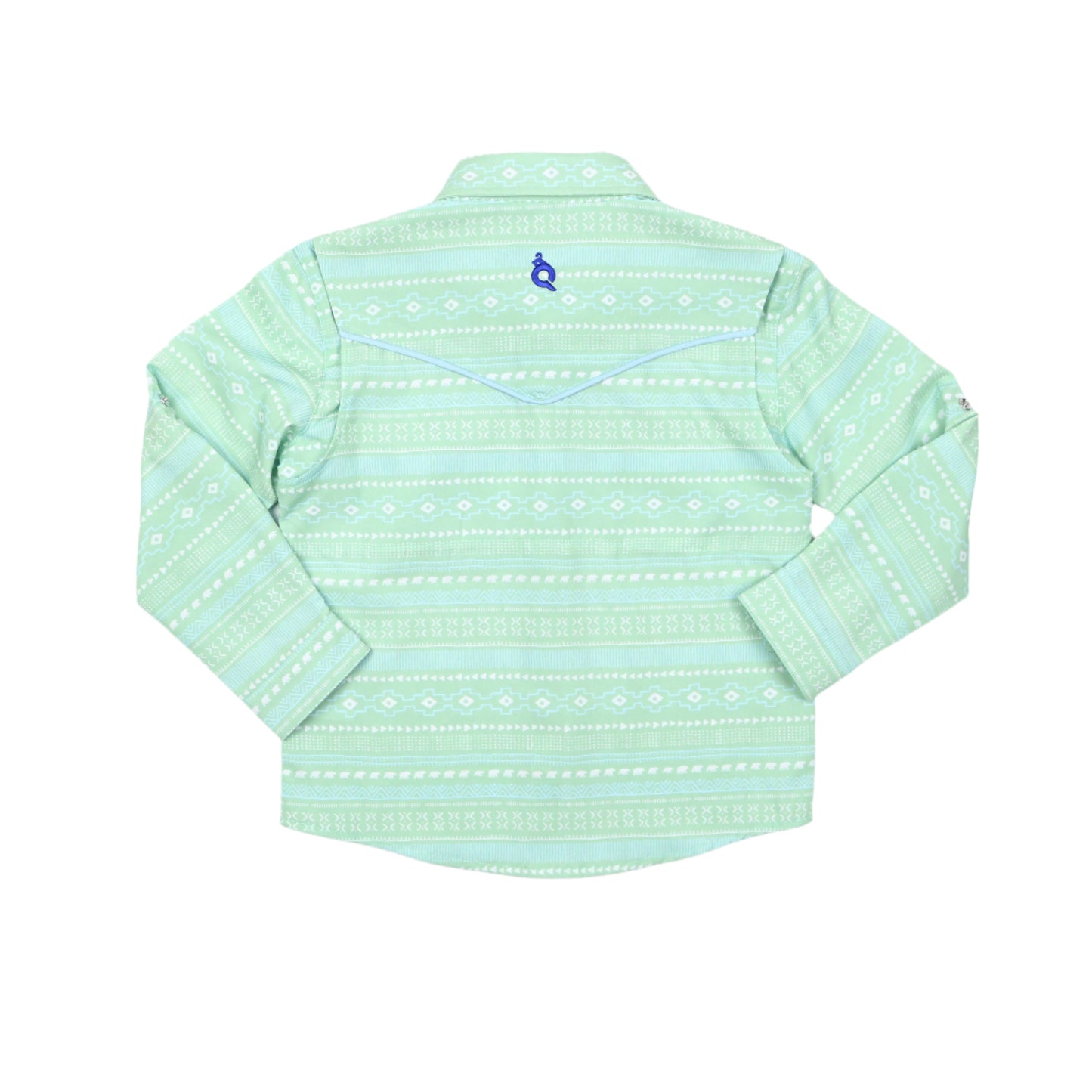 Aztec Stripe '25 Pearl Snap Long Sleeve Shirt