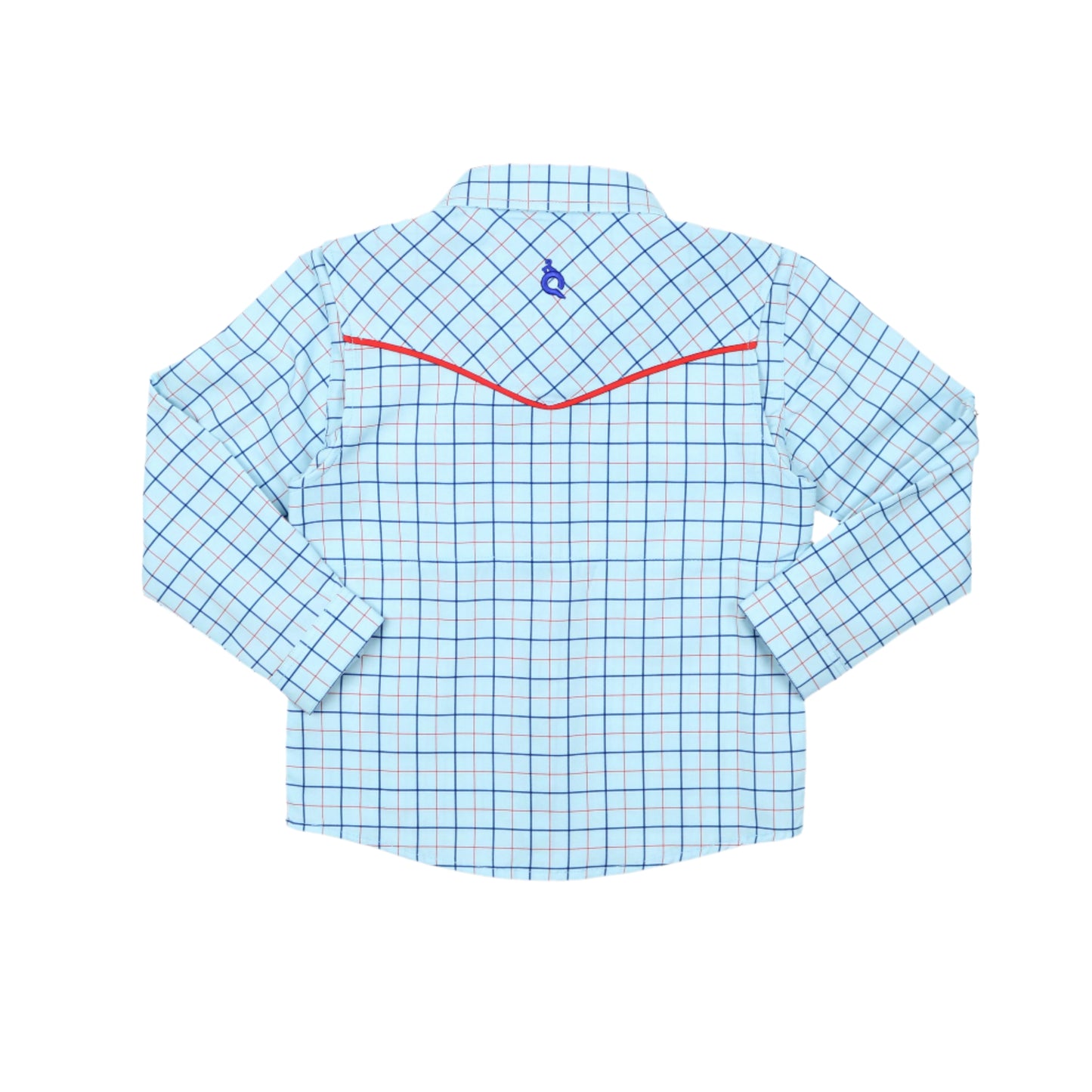 Tattersall Pearl Snap Long Sleeve Shirt