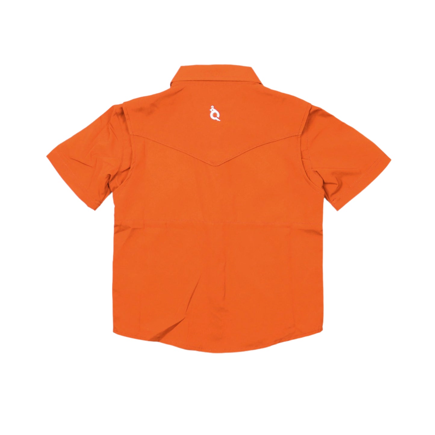 Men's - Gameday Burnt Orange Pearl Snap Short Sleeve Shirt