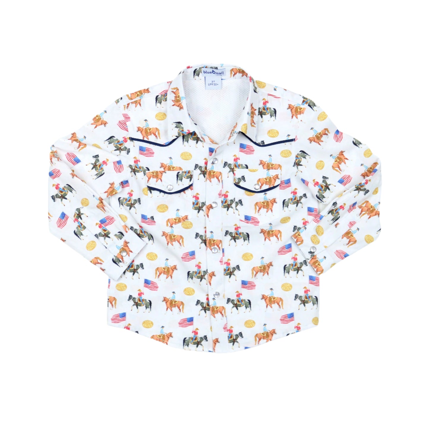 Grand Entry Pearl Snap Long Sleeve Shirt