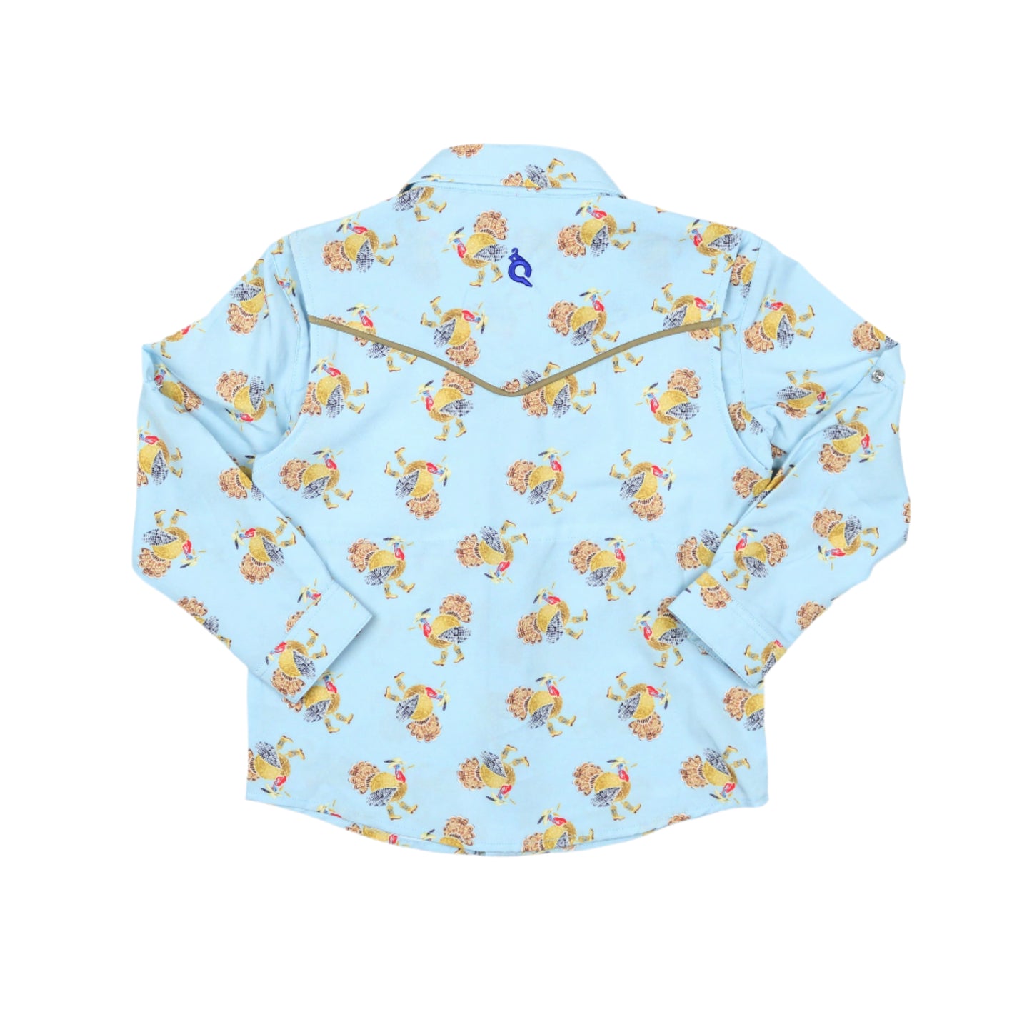 Turkeys Pearl Snap Long Sleeve Shirt
