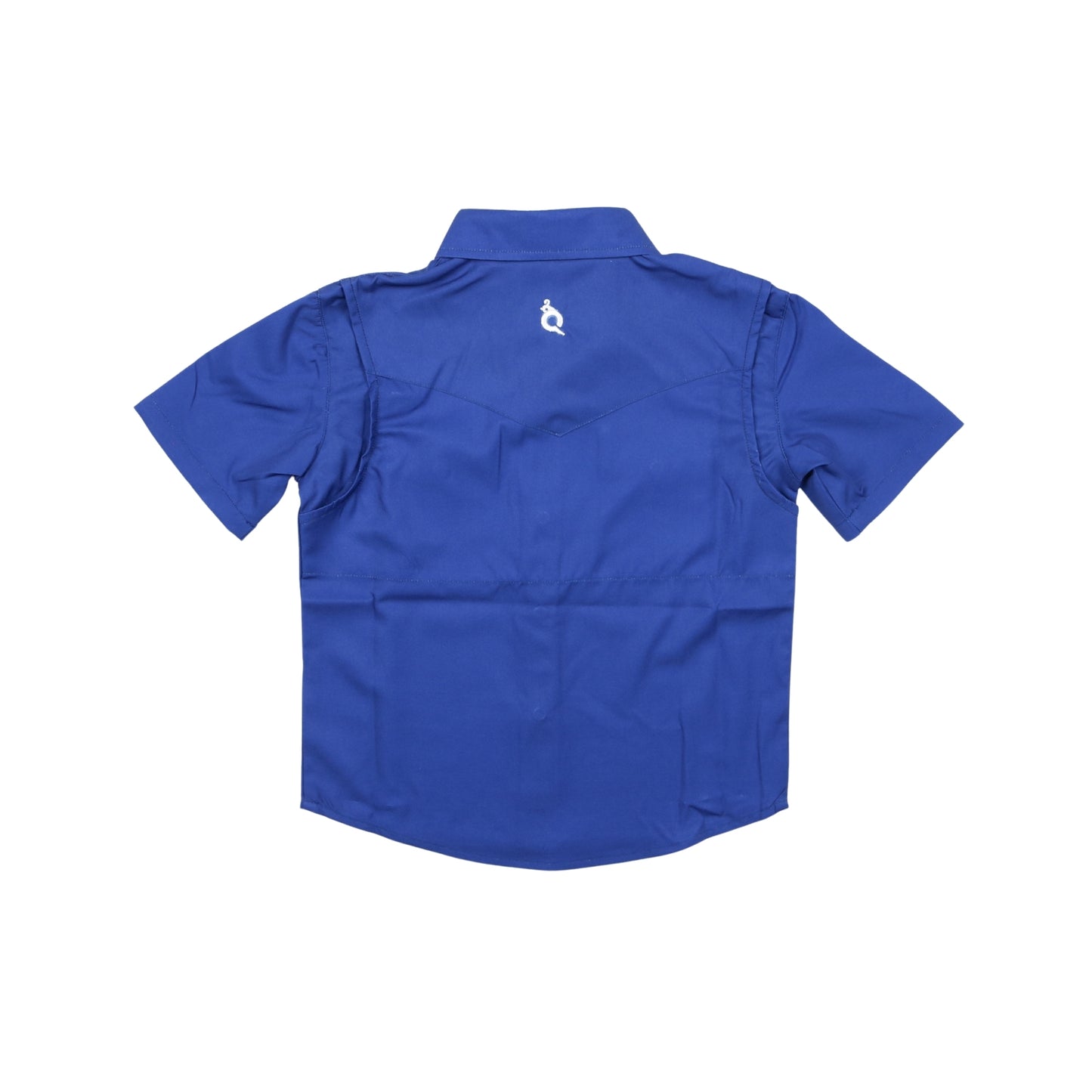 Classic Navy Pearl Snap Short Sleeve Shirt