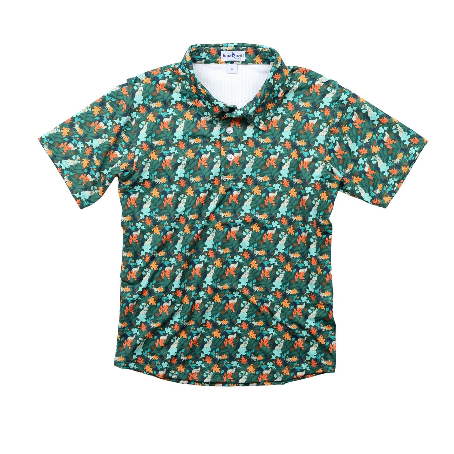 Men's - Fall Foliage Polo Short Sleeve Shirt