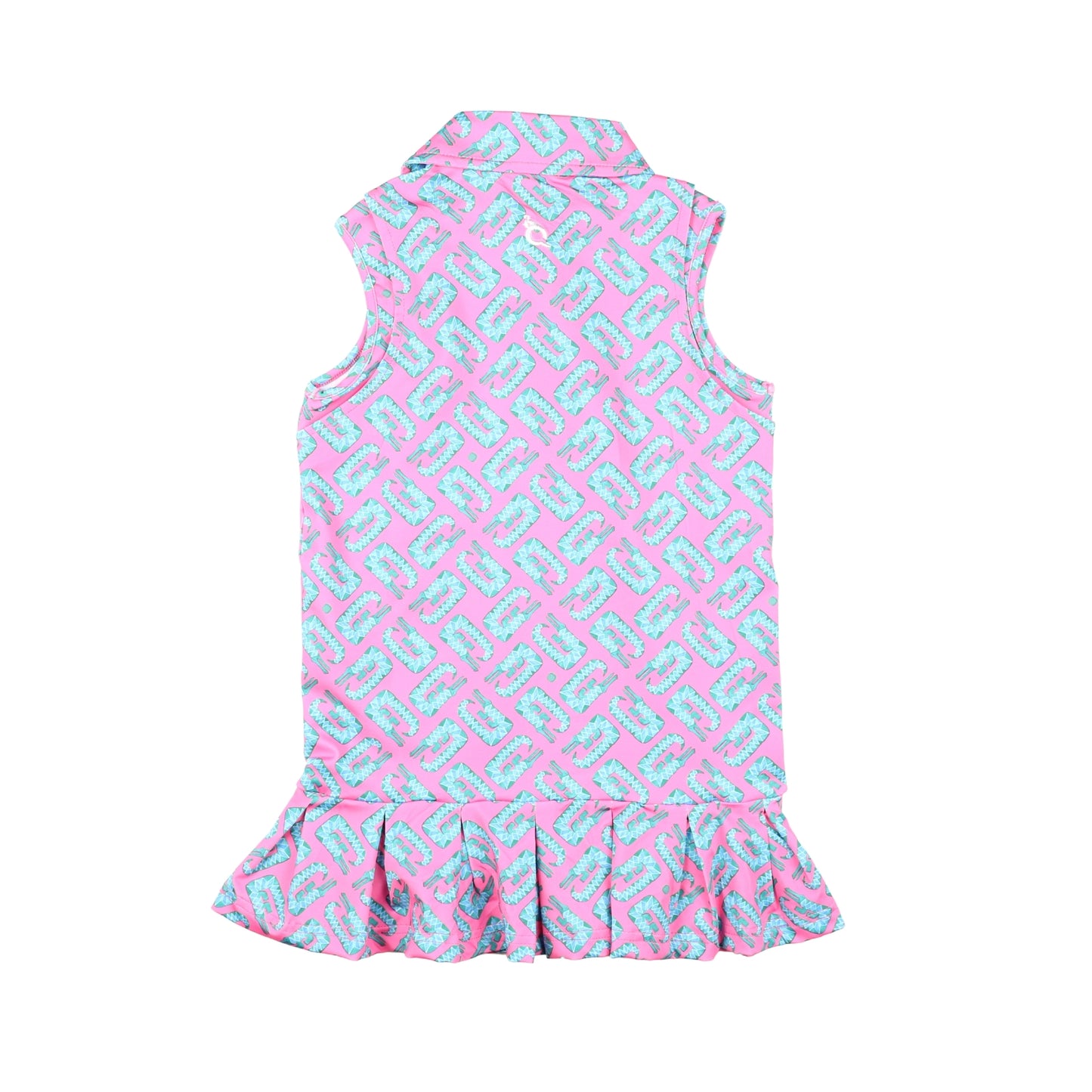 Alligator Polo Sleeveless Dress