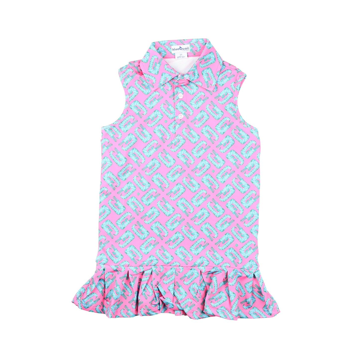 Alligator Polo Sleeveless Dress