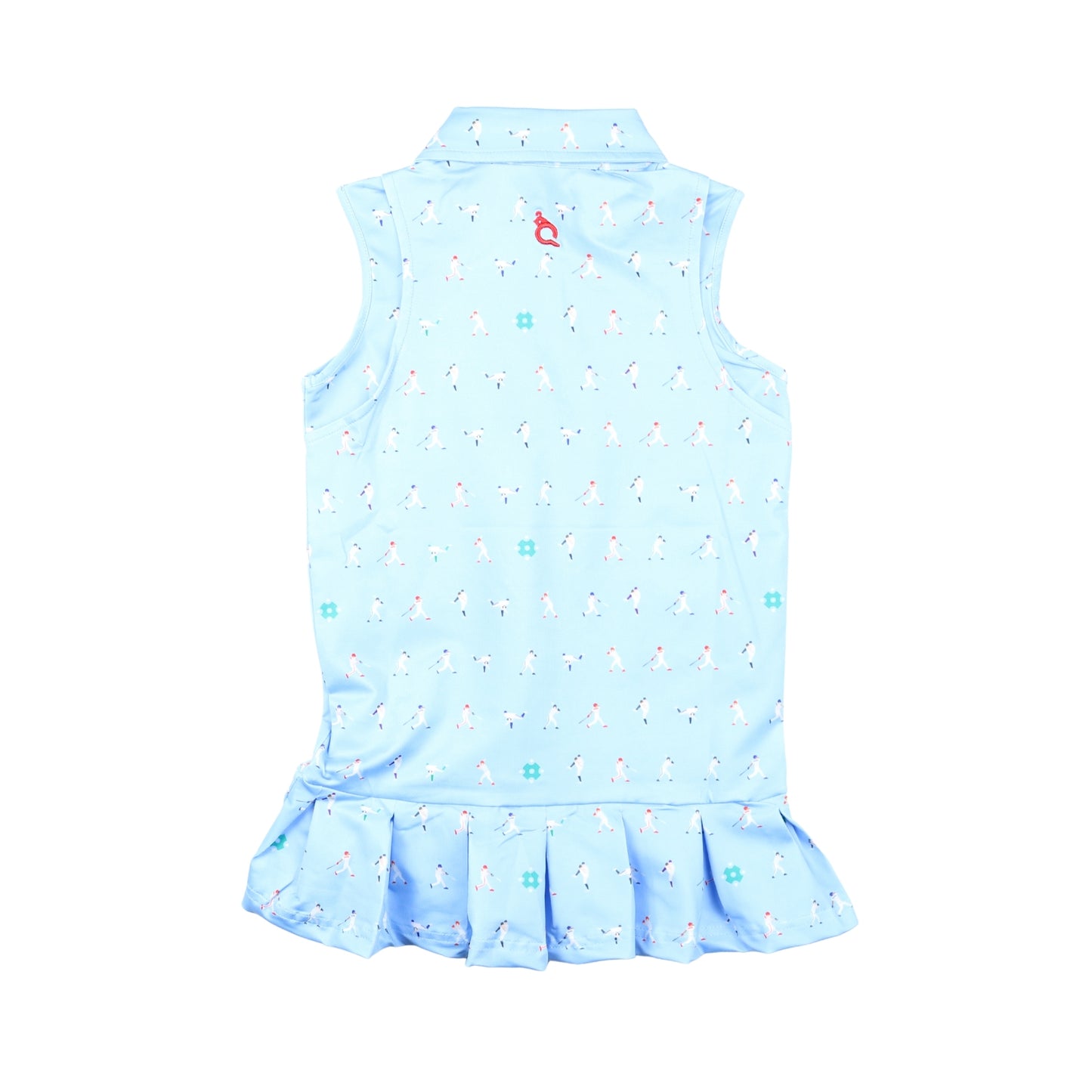 Batter Up Polo Sleeveless Dress