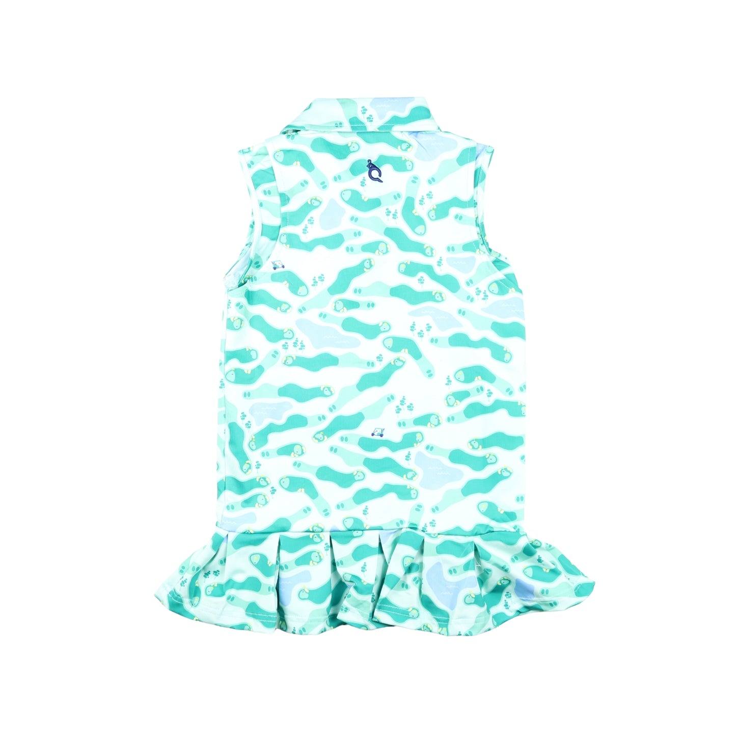 Golf Camo Polo Sleeveless Dress