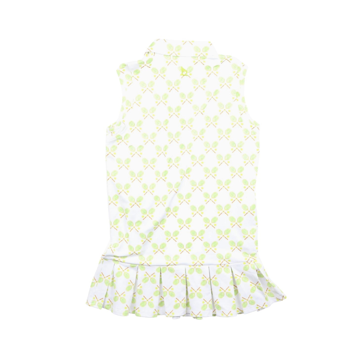 Retro Tennis Polo Sleeveless Dress