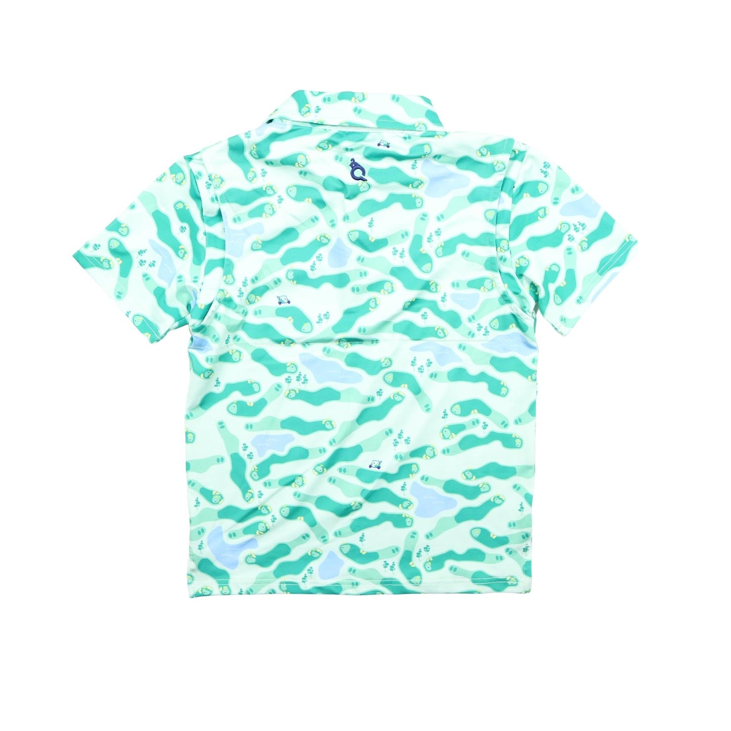Golf Camo Polo Short Sleeve Shirt
