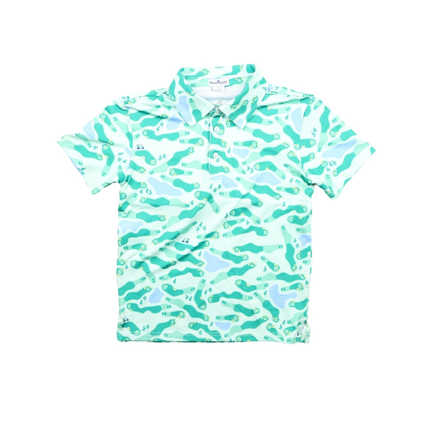 Golf Camo Polo Short Sleeve Shirt