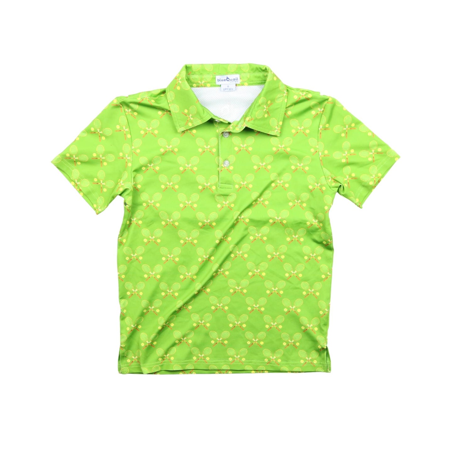 Retro Tennis Polo Short Sleeve Shirt