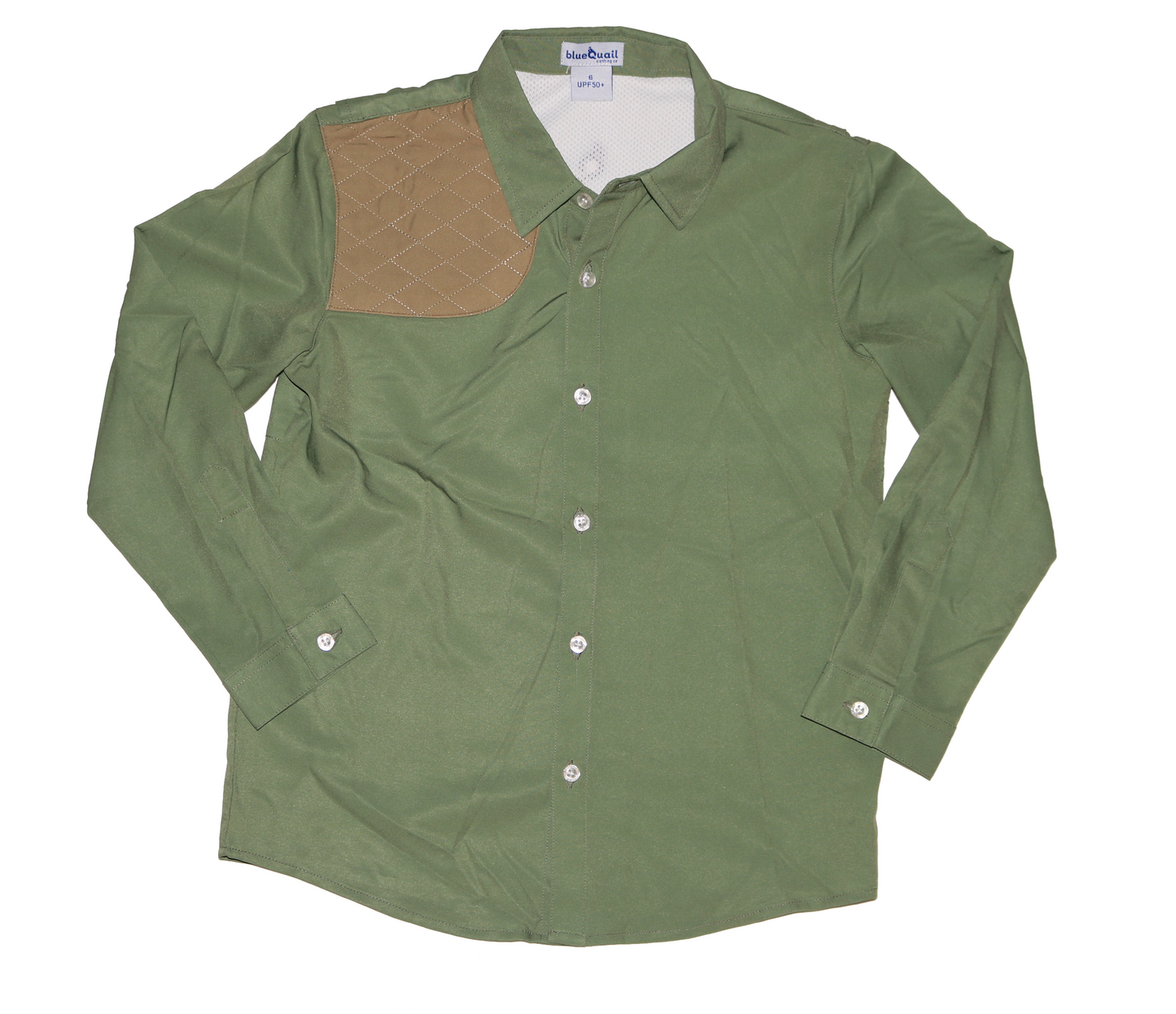 Men’s - Sage & Khaki Long Sleeve Shirt
