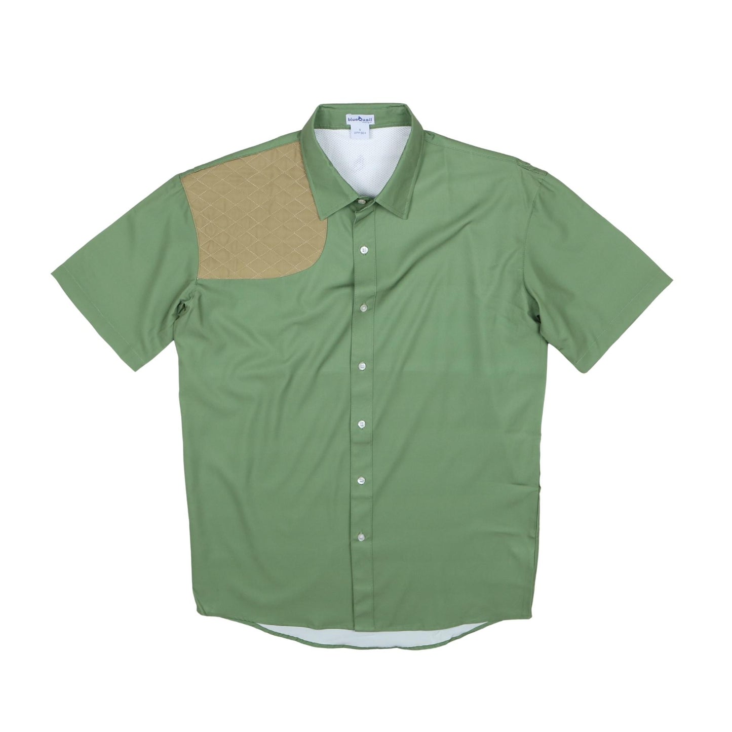 Men’s - Sage & Khaki Short Sleeve Shirt
