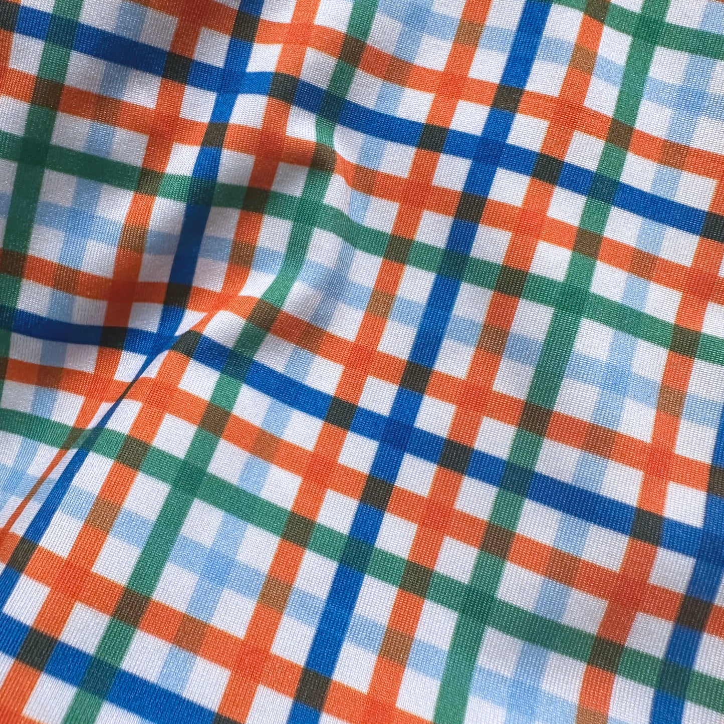 Spring 24 Plaid Polo Short Sleeve Shirt
