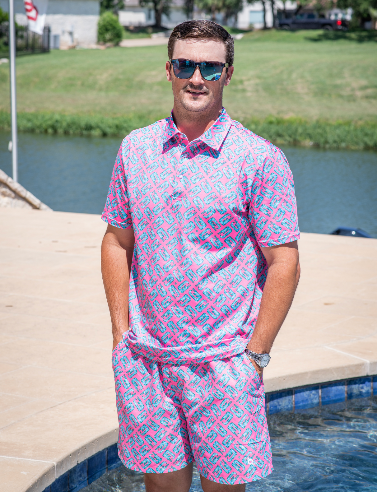 Men's - Alligator Polo Short Sleeve Shirt