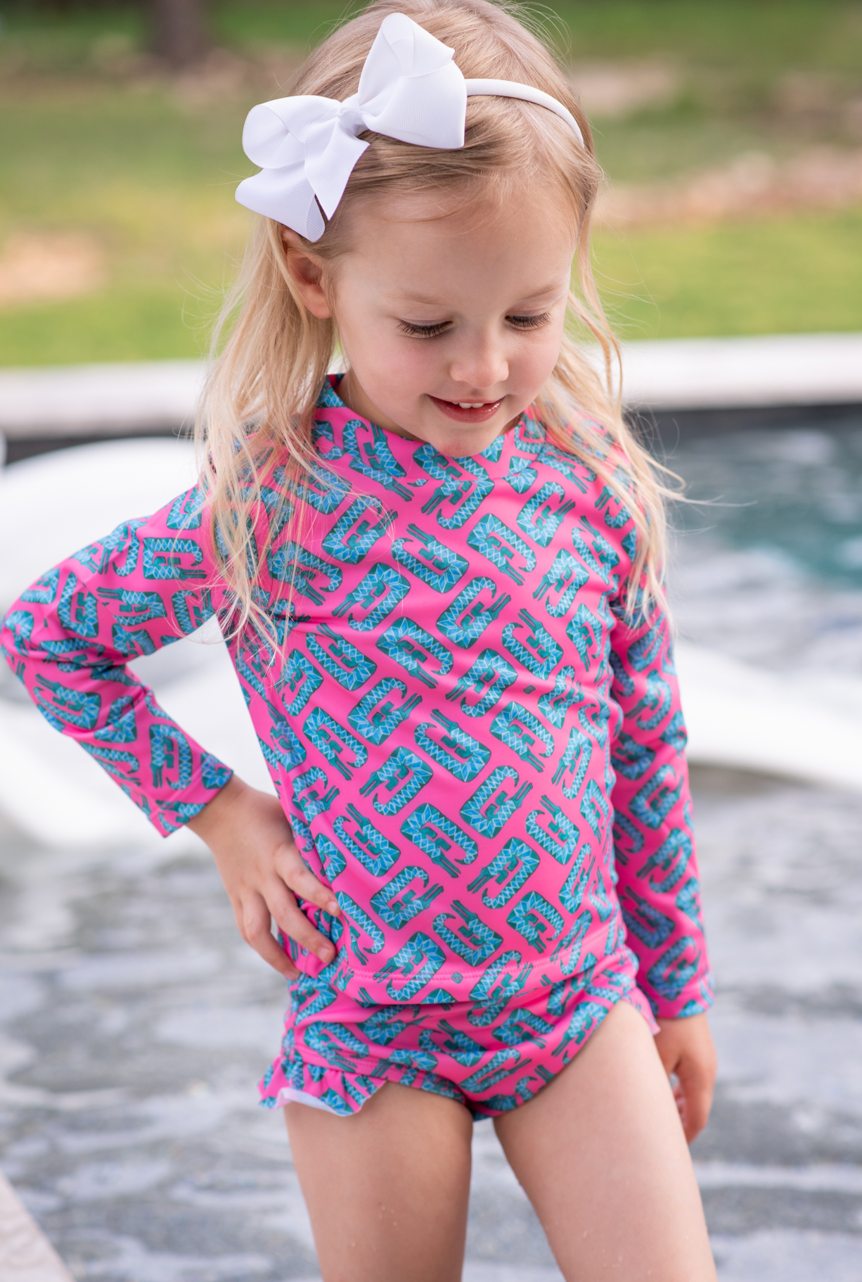 Alligator Girl's Swimsuit